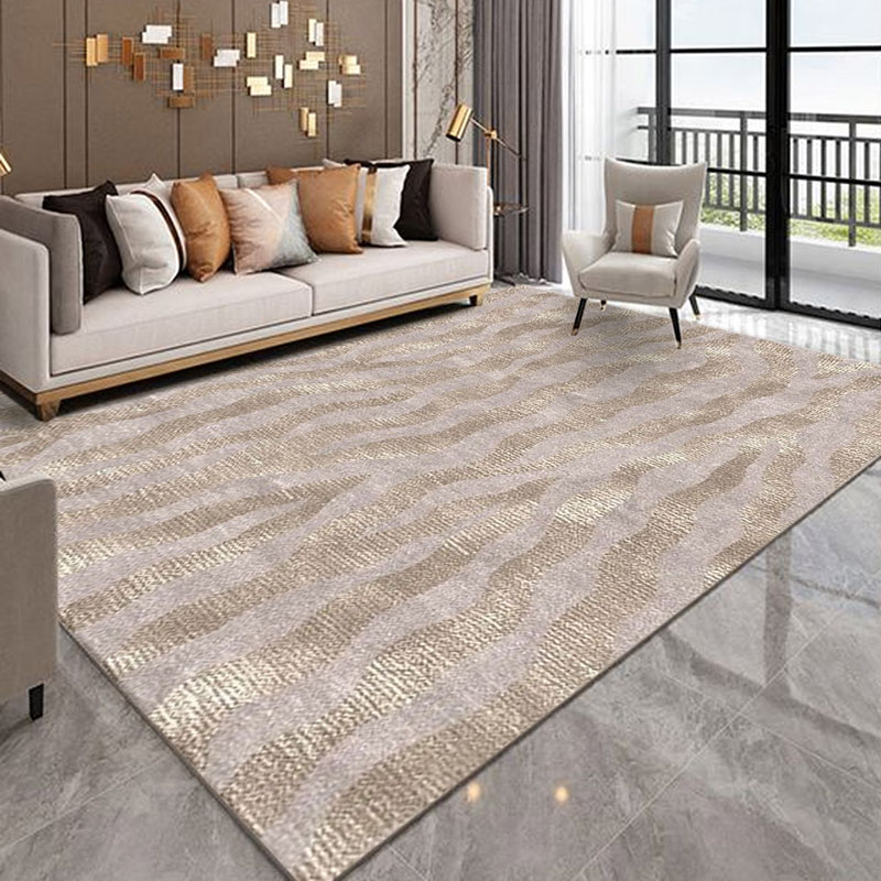 The Modern Rug Hand-Tufted 100% New Zealand Wool Area Rug – 5x8 Ft, Multicolor Abstract, Handmade In India